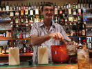 Friendly barman